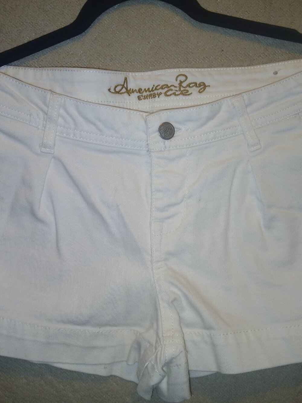 White shorts